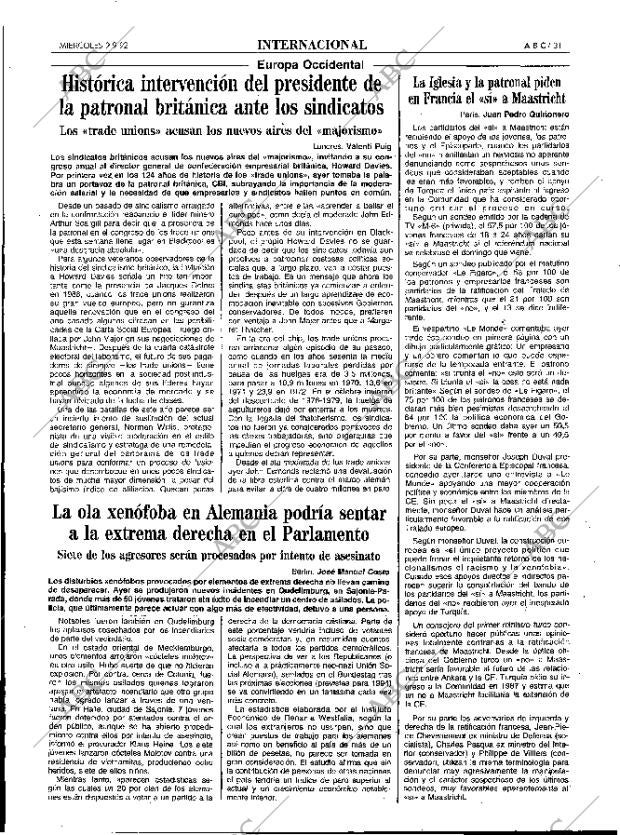 ABC MADRID 09-09-1992 página 31