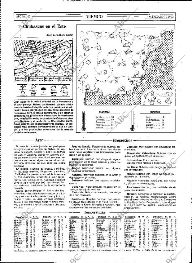 ABC MADRID 09-09-1992 página 62