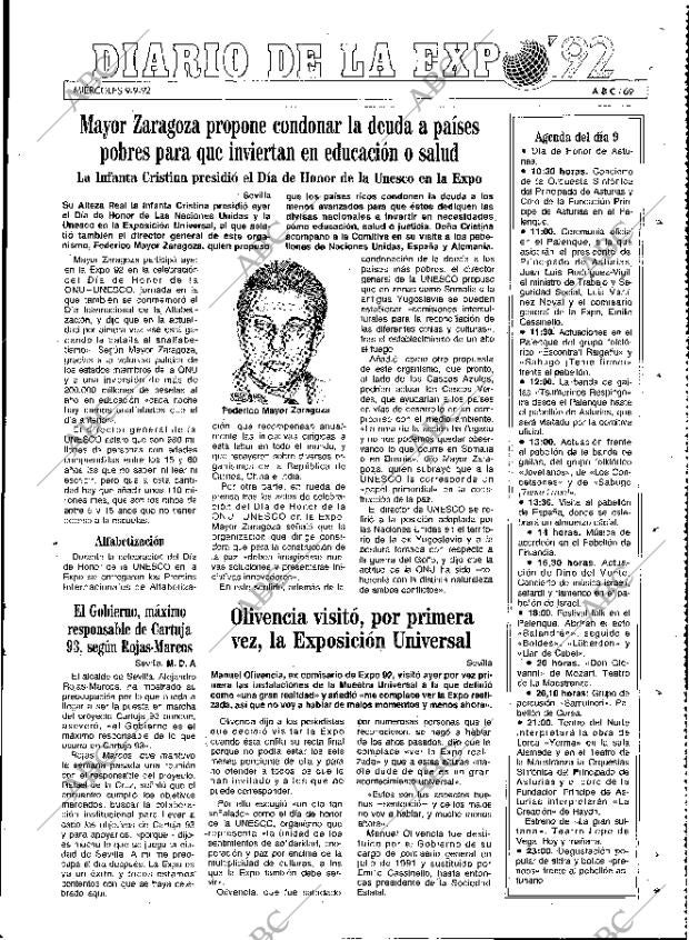 ABC MADRID 09-09-1992 página 69