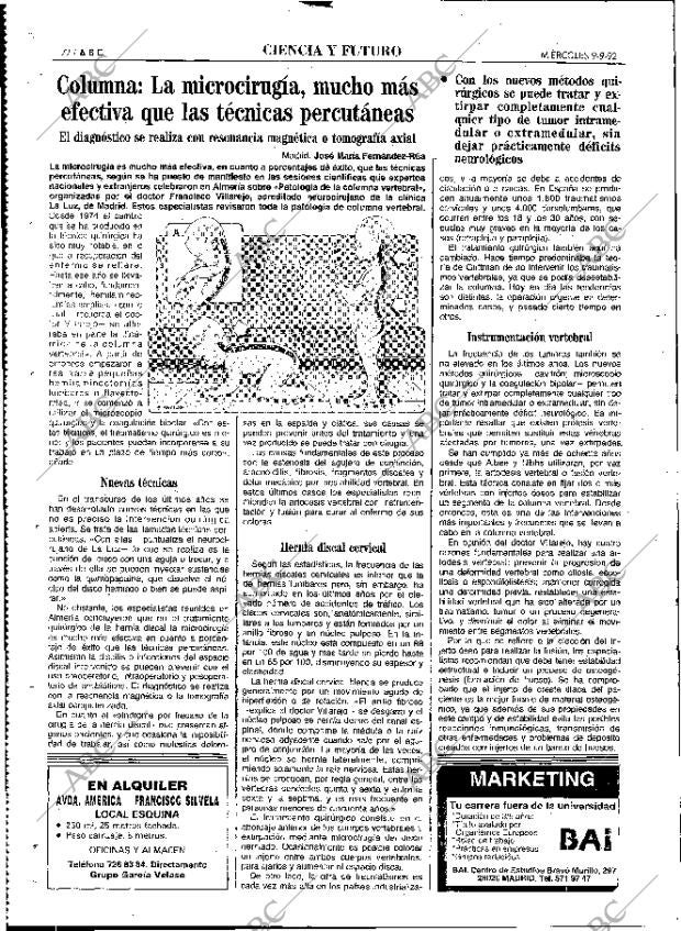 ABC MADRID 09-09-1992 página 72