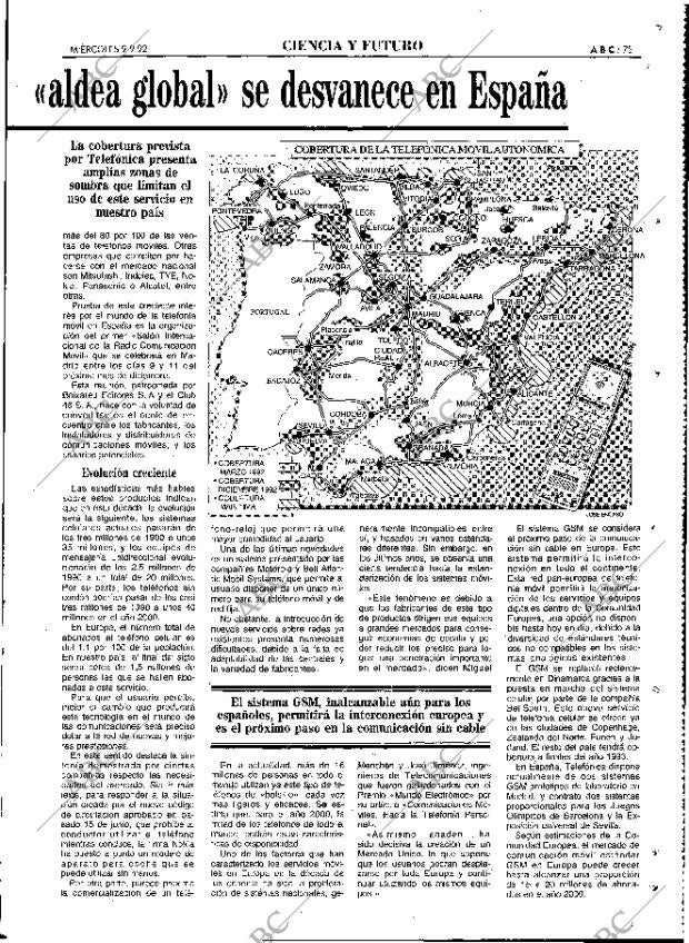 ABC MADRID 09-09-1992 página 75