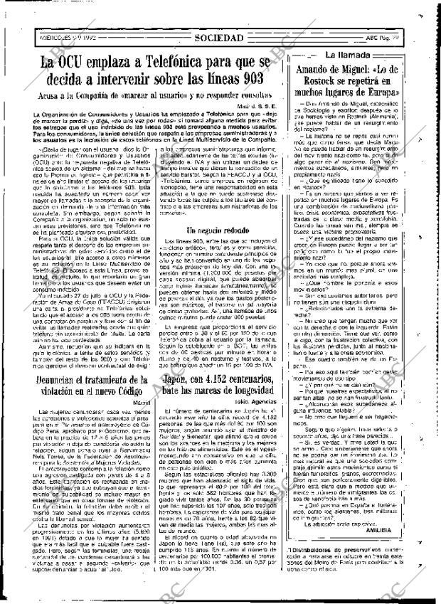 ABC MADRID 09-09-1992 página 79