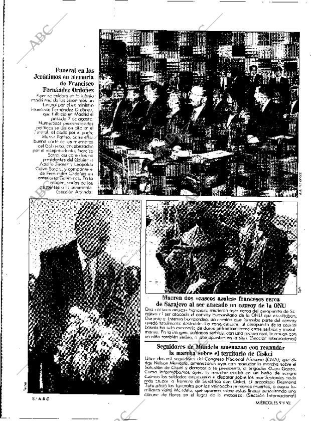 ABC MADRID 09-09-1992 página 8