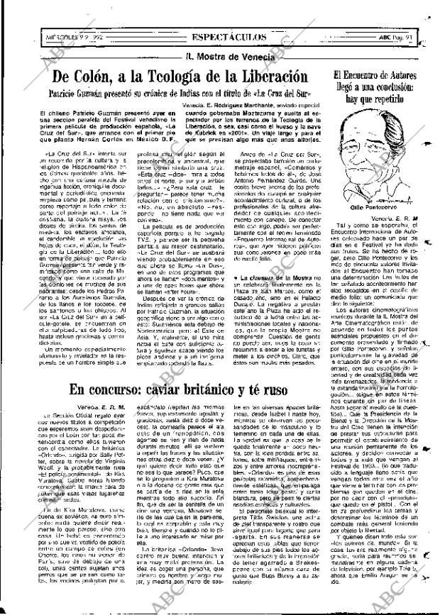 ABC MADRID 09-09-1992 página 91
