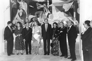 Los reyes inauguraron el Centro de Arte Reina Sofia