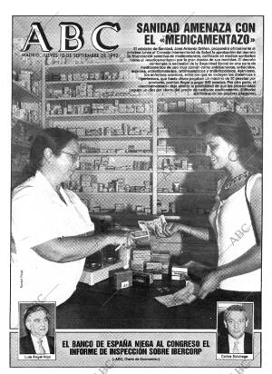 ABC MADRID 10-09-1992 página 1