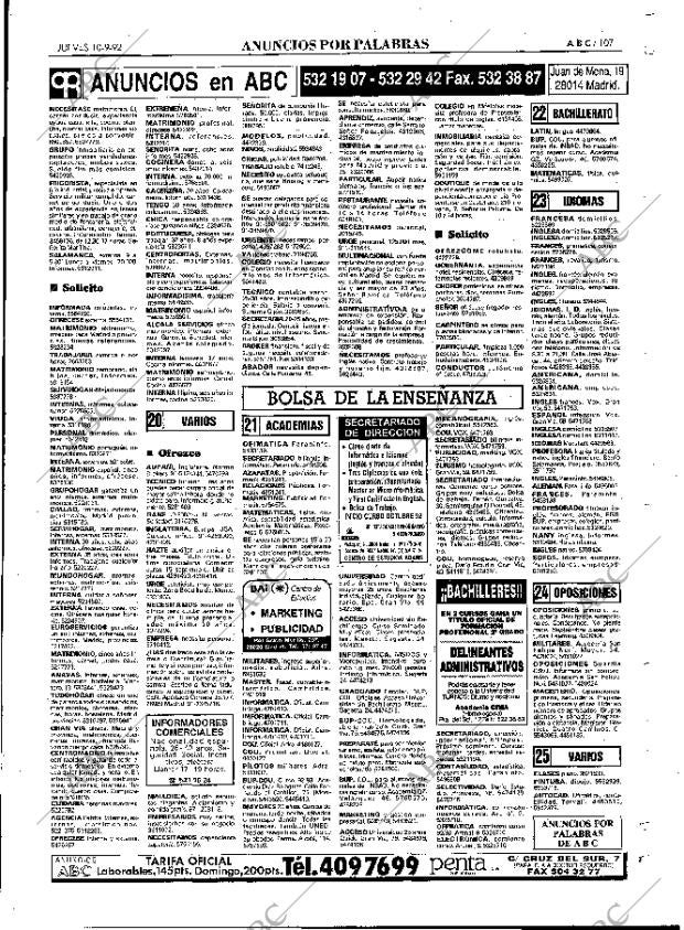 ABC MADRID 10-09-1992 página 107