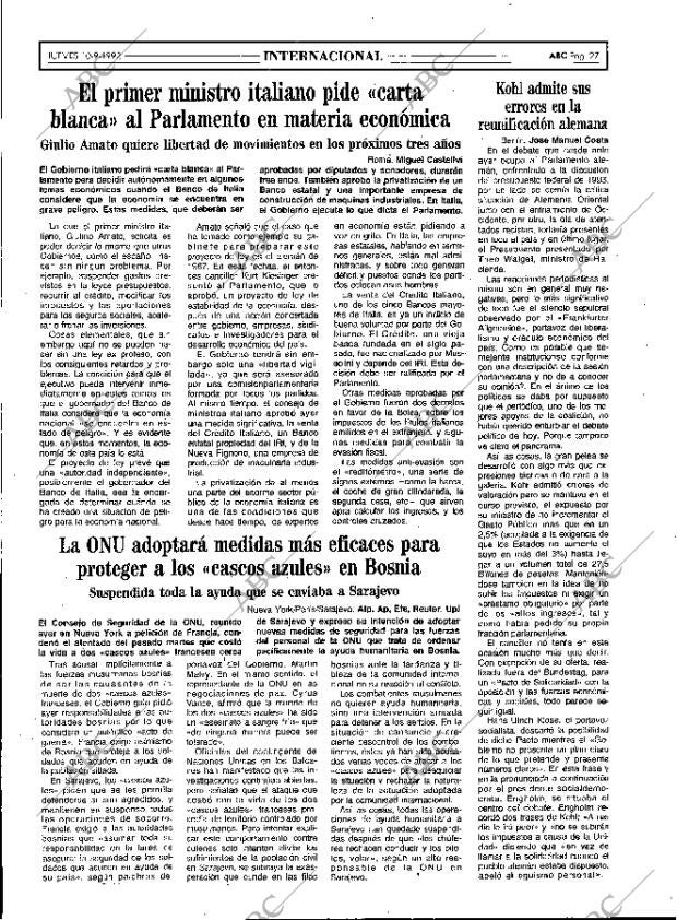ABC MADRID 10-09-1992 página 27