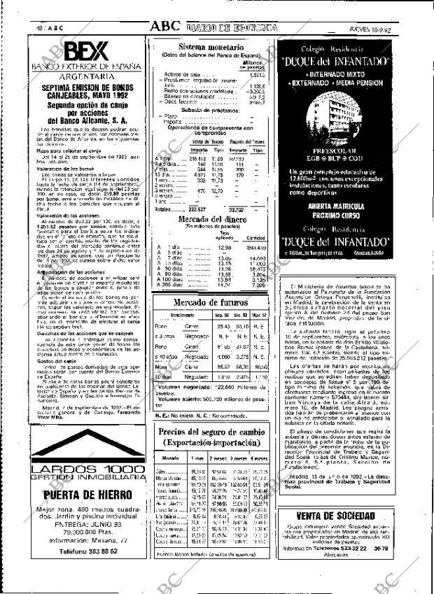 ABC MADRID 10-09-1992 página 48