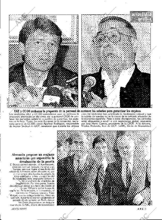 ABC MADRID 10-09-1992 página 5