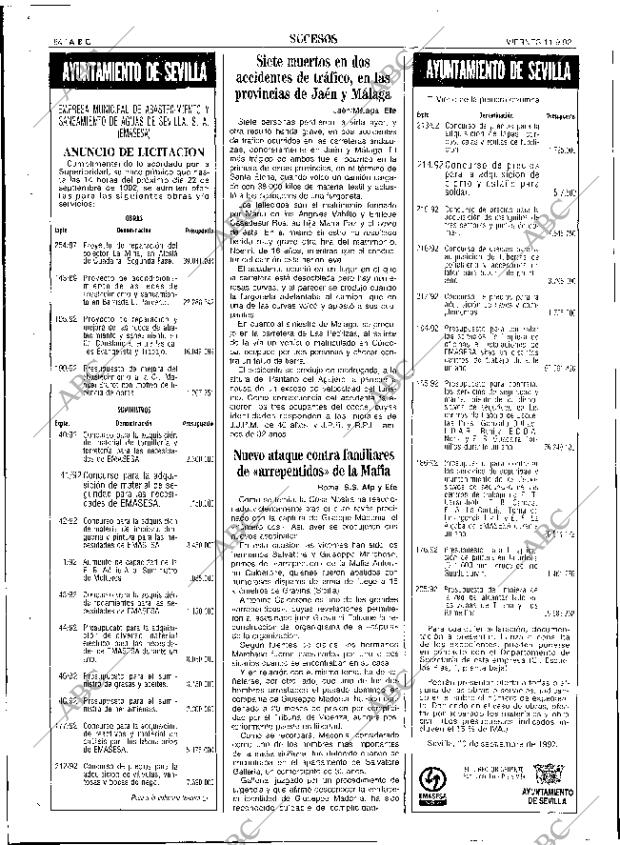 ABC SEVILLA 11-09-1992 página 84