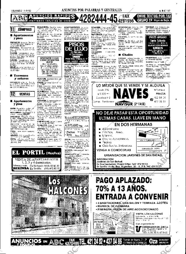 ABC SEVILLA 11-09-1992 página 97