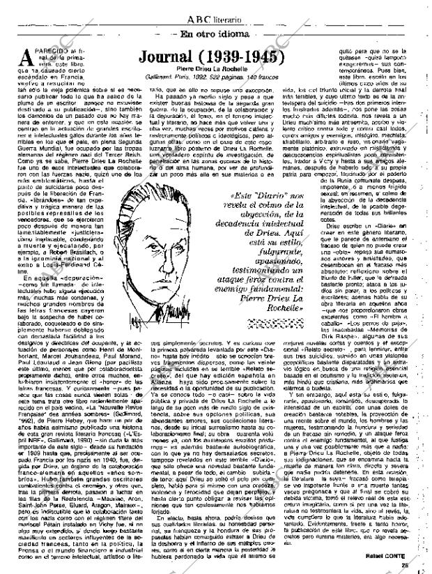 CULTURAL MADRID 11-09-1992 página 25