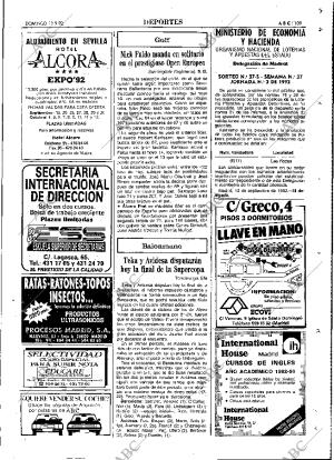 ABC MADRID 13-09-1992 página 109