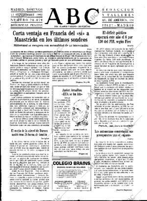 ABC MADRID 13-09-1992 página 19