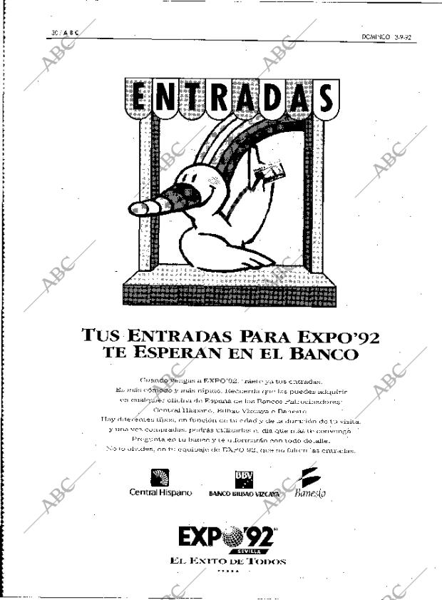 ABC MADRID 13-09-1992 página 30