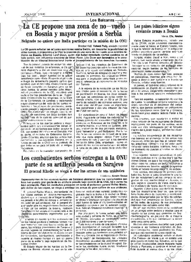 ABC MADRID 13-09-1992 página 41