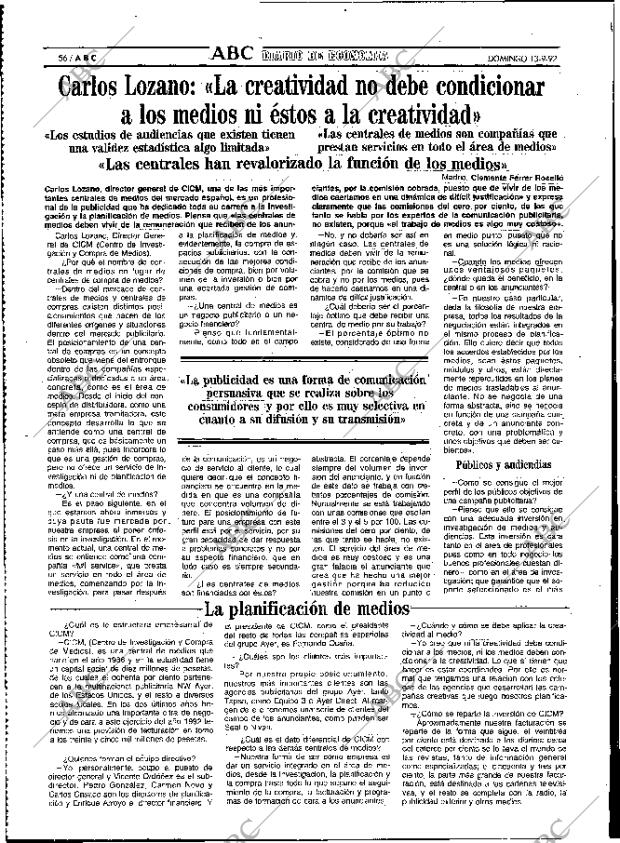 ABC MADRID 13-09-1992 página 56