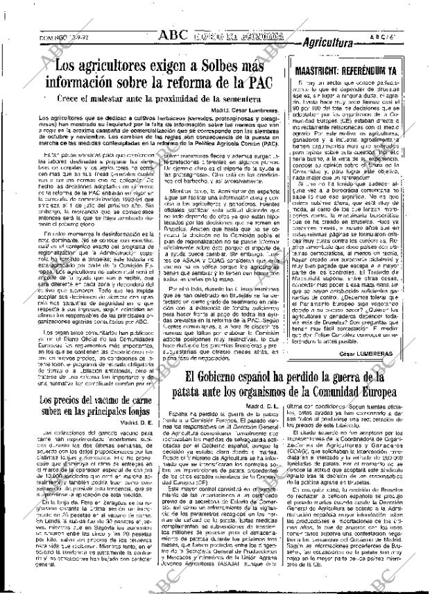 ABC MADRID 13-09-1992 página 61
