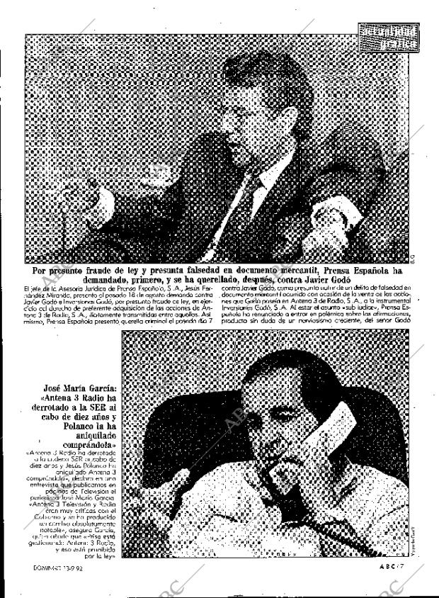 ABC MADRID 13-09-1992 página 7