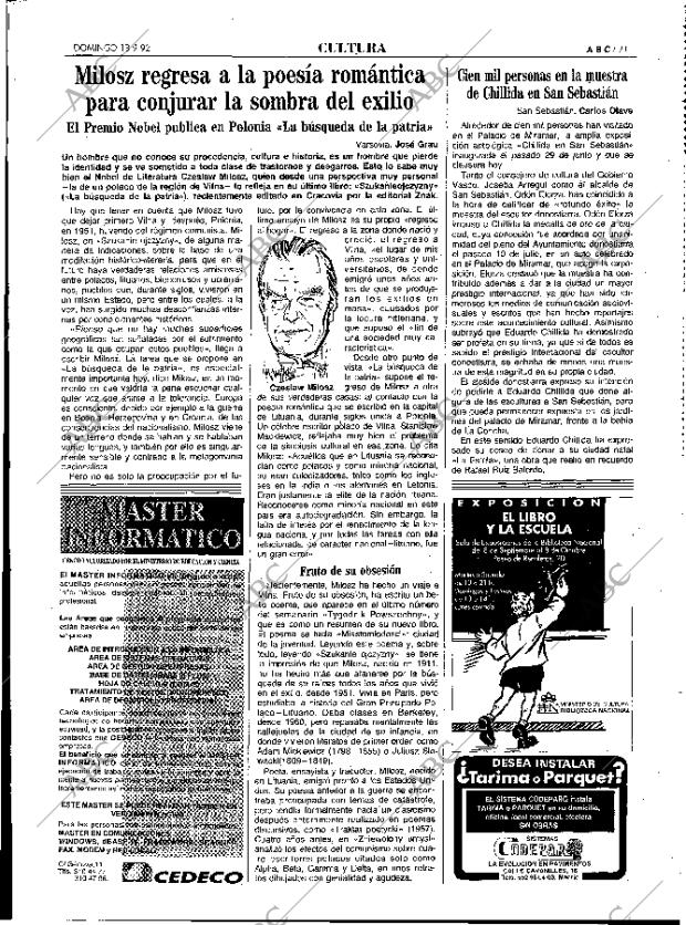 ABC MADRID 13-09-1992 página 71