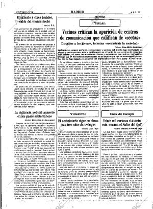 ABC MADRID 13-09-1992 página 77