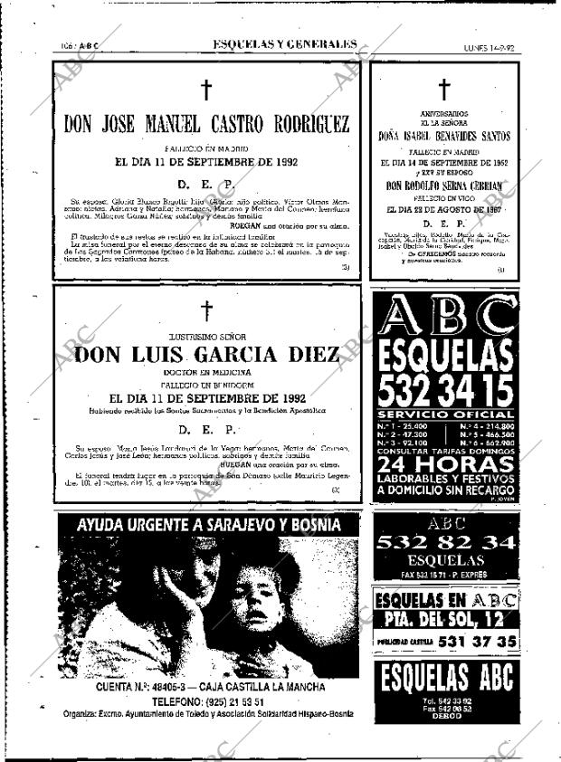 ABC MADRID 14-09-1992 página 106