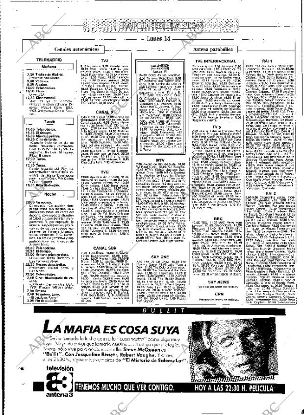 ABC MADRID 14-09-1992 página 134