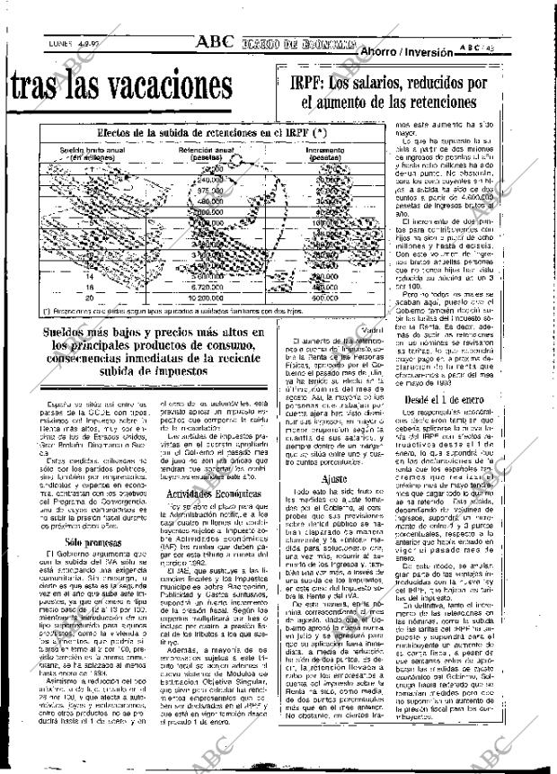 ABC MADRID 14-09-1992 página 43