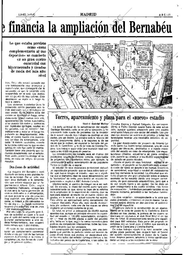 ABC MADRID 14-09-1992 página 69