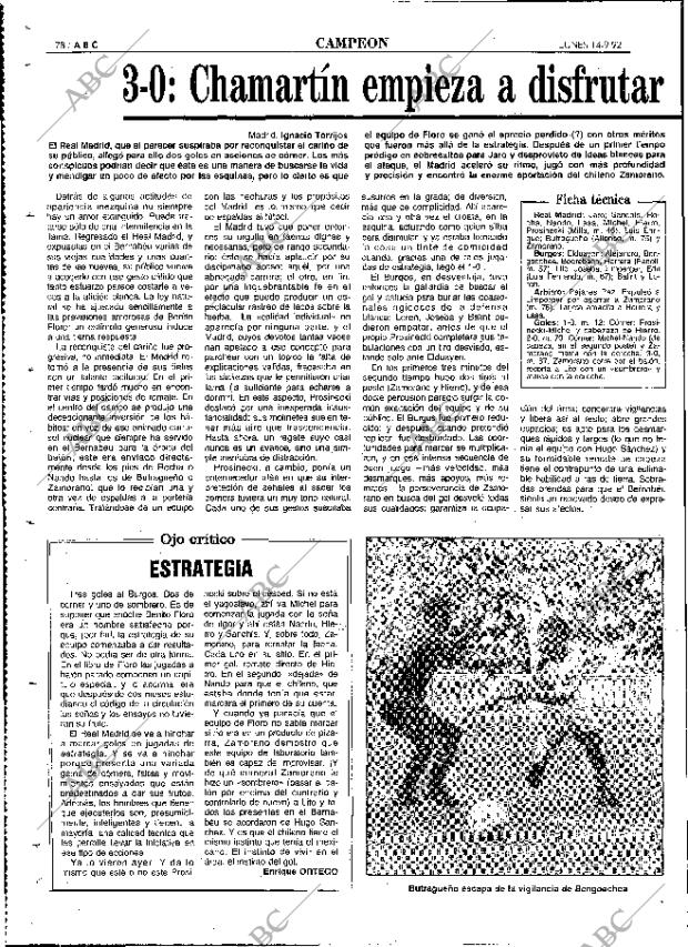 ABC MADRID 14-09-1992 página 78