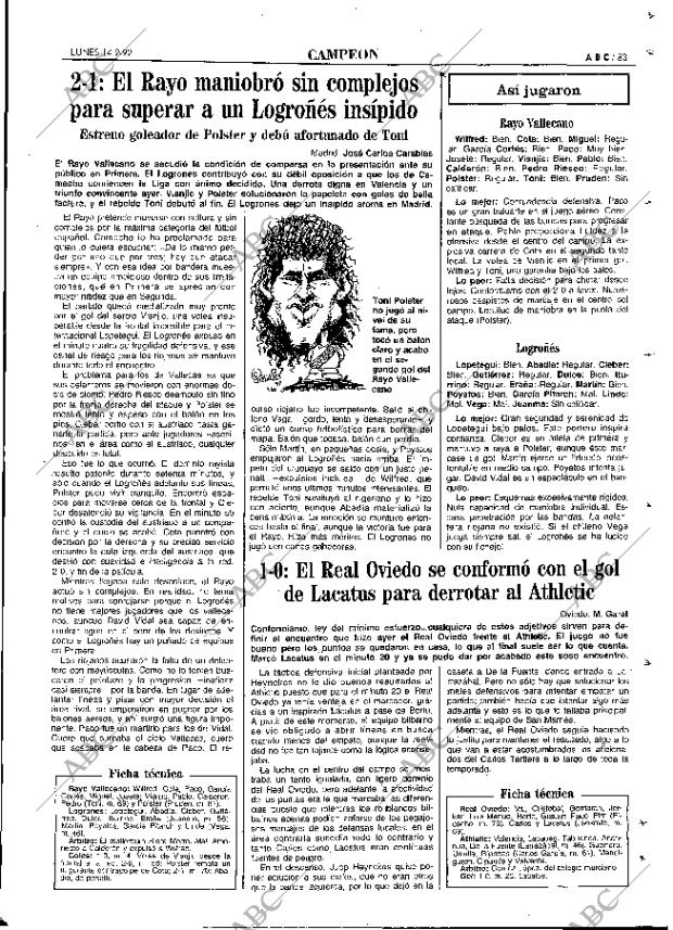 ABC MADRID 14-09-1992 página 83