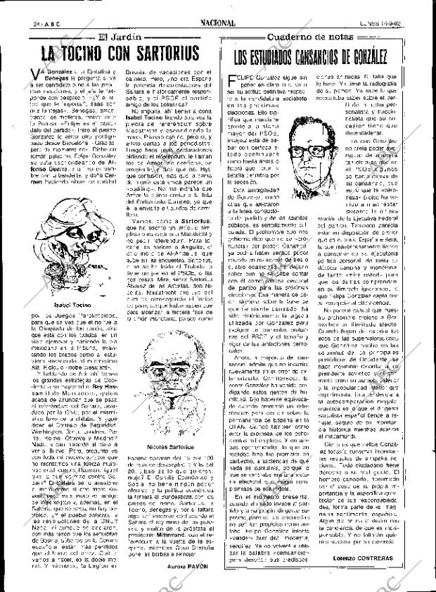 ABC SEVILLA 14-09-1992 página 24