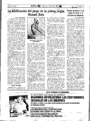 ABC SEVILLA 14-09-1992 página 61