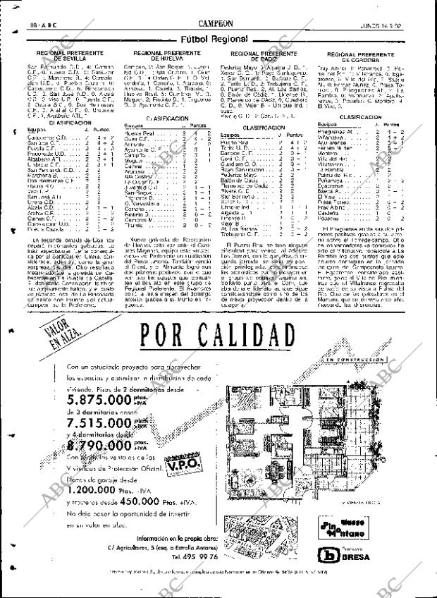 ABC SEVILLA 14-09-1992 página 88