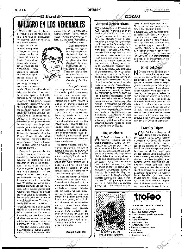 ABC SEVILLA 16-09-1992 página 16