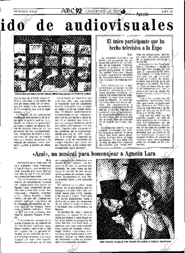 ABC SEVILLA 16-09-1992 página 51