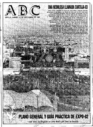 ABC SEVILLA 19-09-1992 página 1