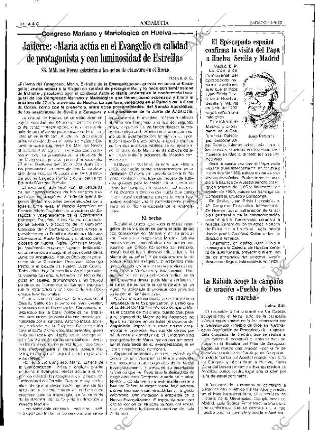 ABC SEVILLA 19-09-1992 página 34