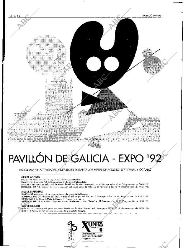 ABC SEVILLA 19-09-1992 página 48