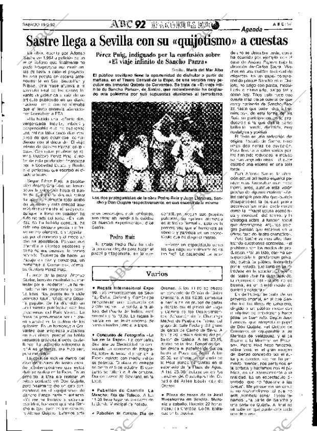 ABC SEVILLA 19-09-1992 página 57