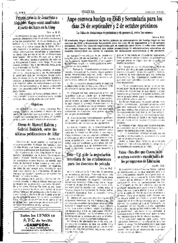 ABC SEVILLA 19-09-1992 página 70