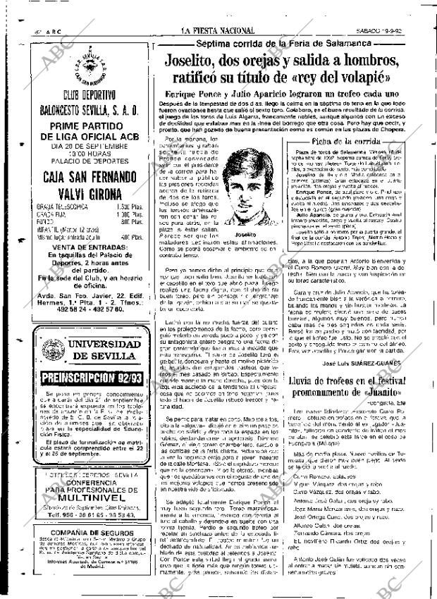 ABC SEVILLA 19-09-1992 página 82