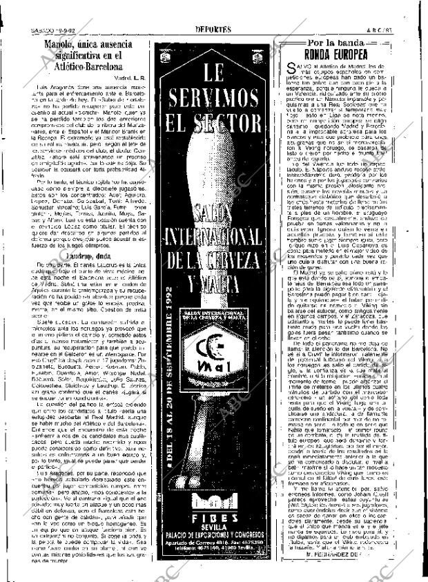 ABC SEVILLA 19-09-1992 página 85