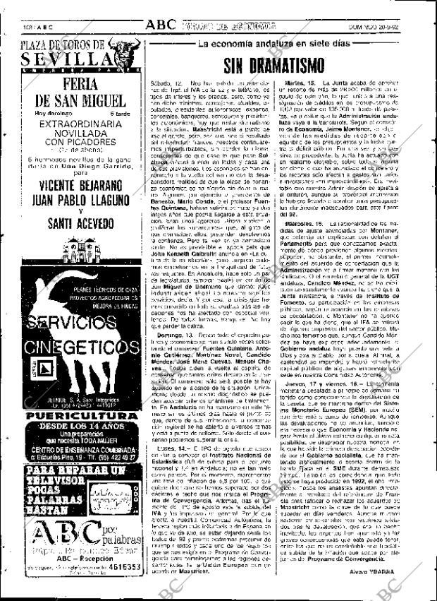 ABC SEVILLA 20-09-1992 página 108