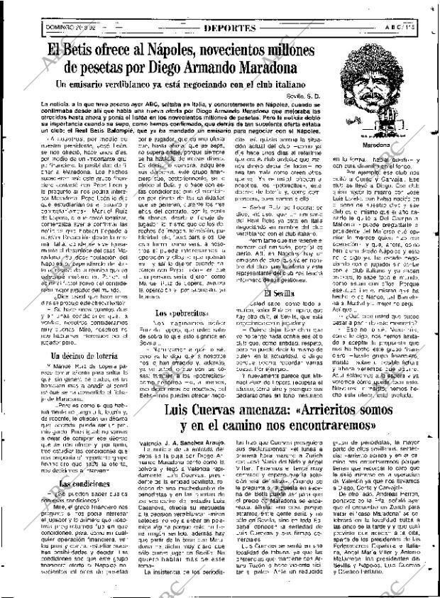 ABC SEVILLA 20-09-1992 página 115