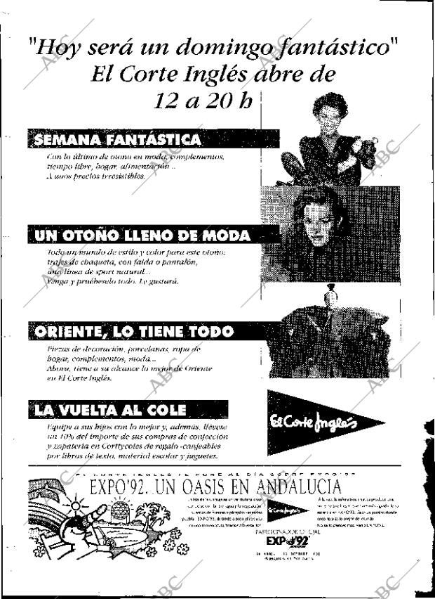 ABC SEVILLA 20-09-1992 página 158