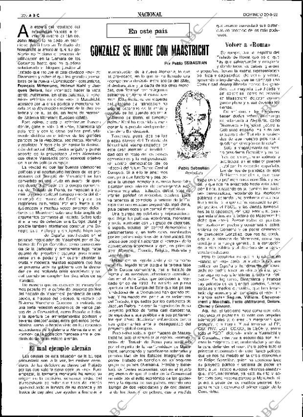 ABC SEVILLA 20-09-1992 página 30