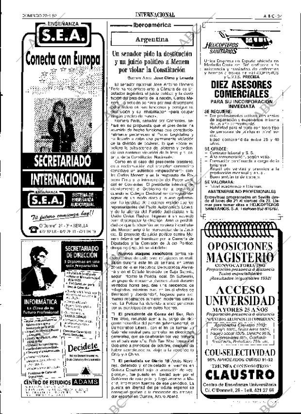 ABC SEVILLA 20-09-1992 página 37