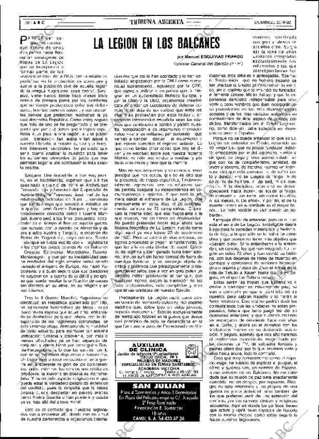 ABC SEVILLA 20-09-1992 página 38